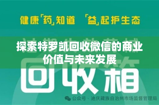 上海探索特罗凯回收微信的商业价值与未来发展