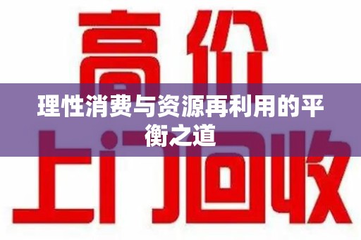 上海理性消费与资源再利用的平衡之道