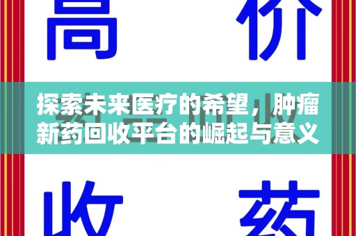 上海探索未来医疗的希望，肿瘤新药回收平台的崛起与意义